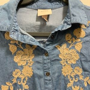 Denim Knox Rose Blouse